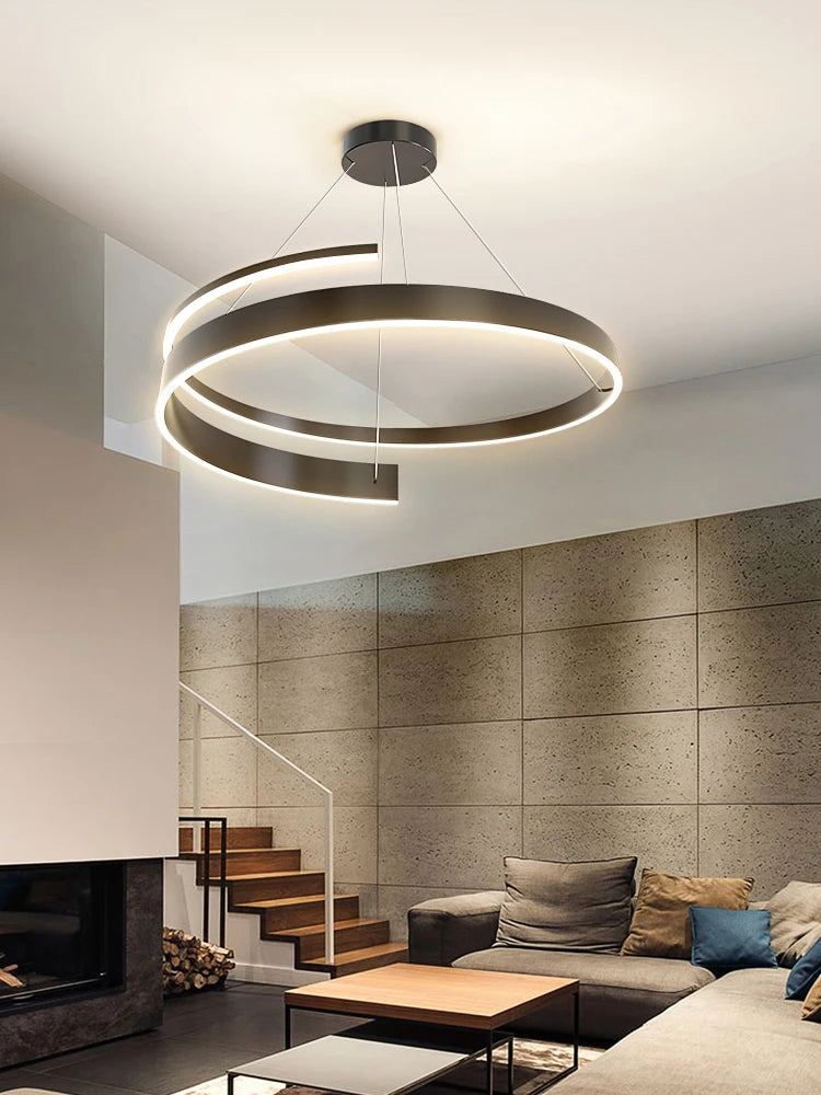 lustre minimaliste moderne nordique design ambiance restaurant intérieur