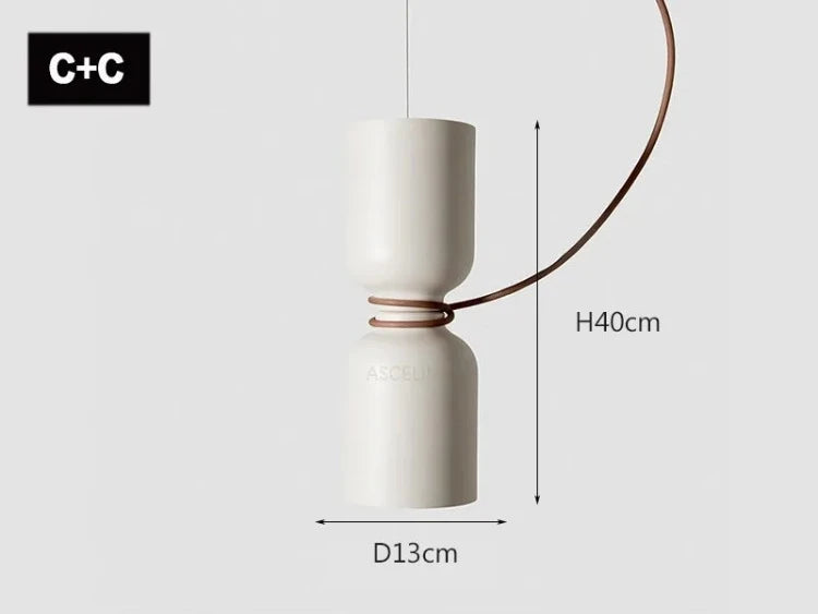 suspension nordique moderne à led pour décoration intérieure créative - vue 9 sur 24
