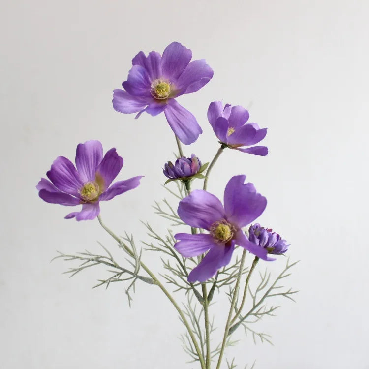 fleur artificielle marguerite blanche pour décorations et cadeaux - vue 12 sur 24