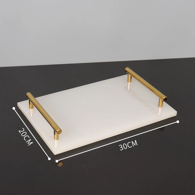 ensemble daccessoires en marbre naturel pour salle de bain - vue 21 sur 22
