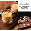 Mug chat double paroi verre 250 ml mignon