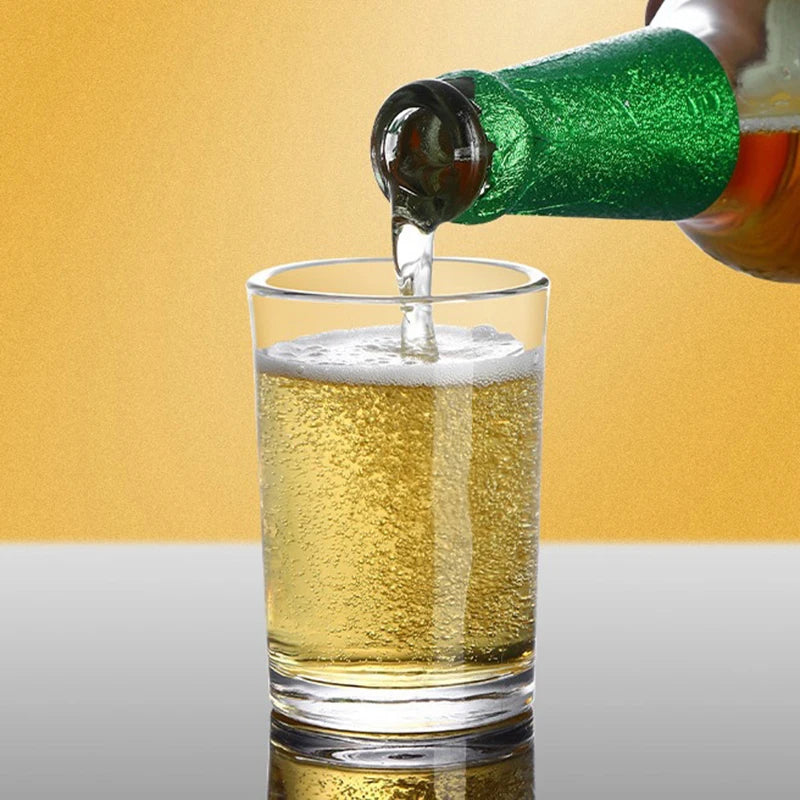 Verres droits en verre épais style minimaliste maison