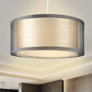 Améliorez votre décoration d'intérieur avec un abat-jour gris moderne pour plafonniers – Parfait pour les salons