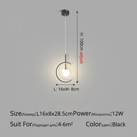 suspension de luxe minimaliste moderne et créatif