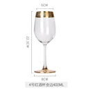 Verre champagne cristal style europeen bordure elegante