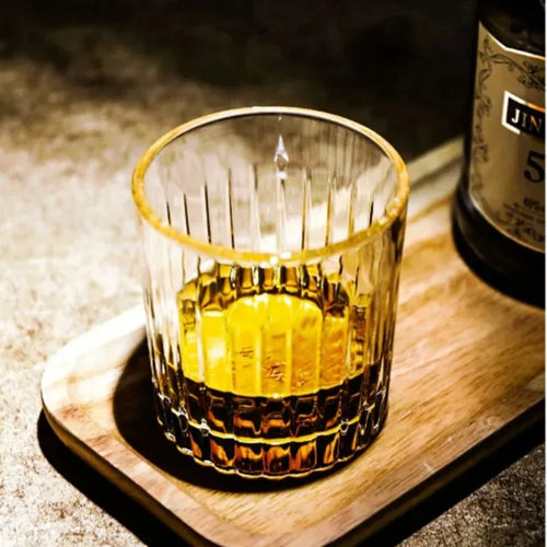 verres à whisky old fashioned relief élégant résistants