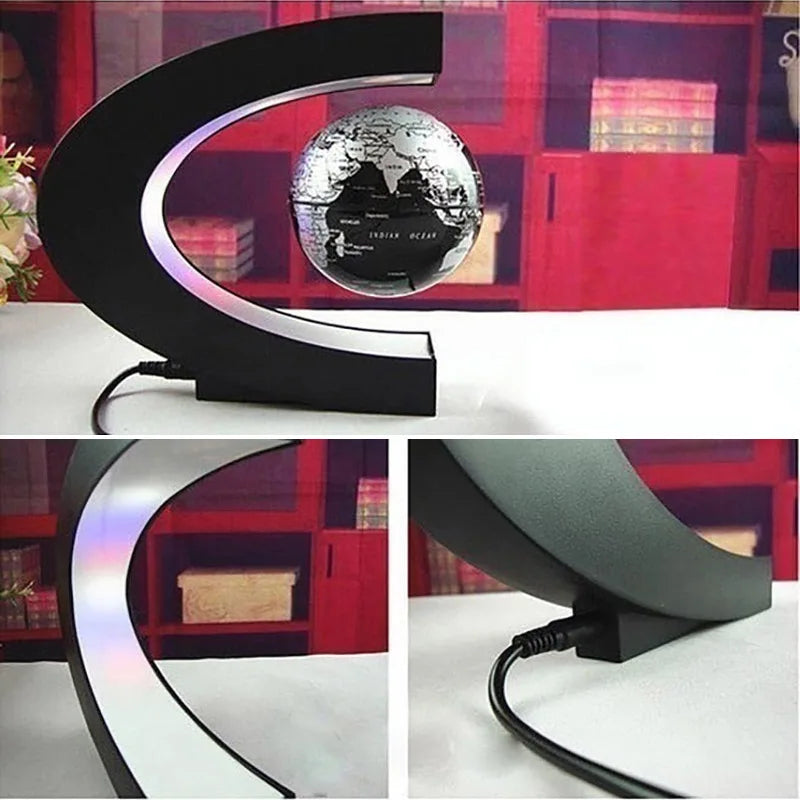 globe flottant à lévitation magnétique lampe décorative cadeau original - vue 11 sur 18