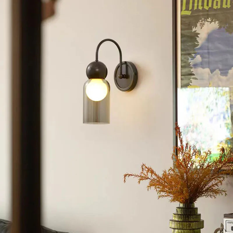 applique murale moderne en verre pour éclairage direct - vue 2 sur 10