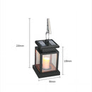 Lampe solaire bougie lanterne jardin étanche noël