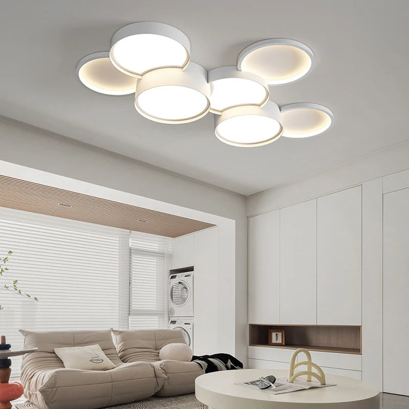 Lustre led plafond modernes - vue 7 sur 12