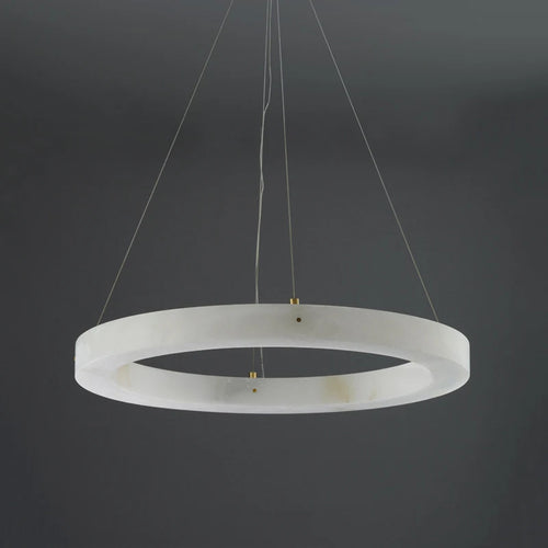 suspension circulaire en marbre pour décoration intérieure