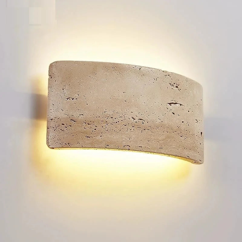applique murale led wabi-sabi étanche pour jardin extérieur - vue 2 sur 8