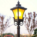 lampadaire de jardin rétro en aluminium antirouille étanche