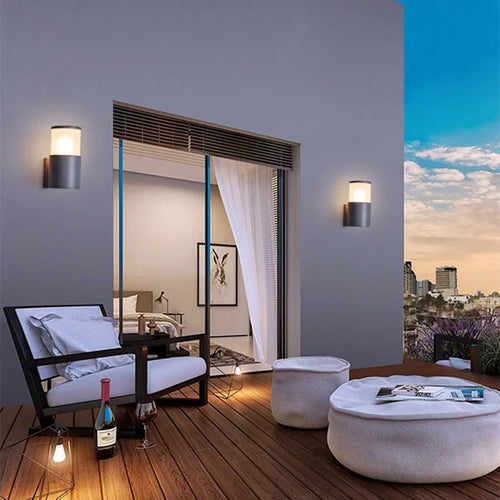 applique murale led étanche pour jardin balcon allée