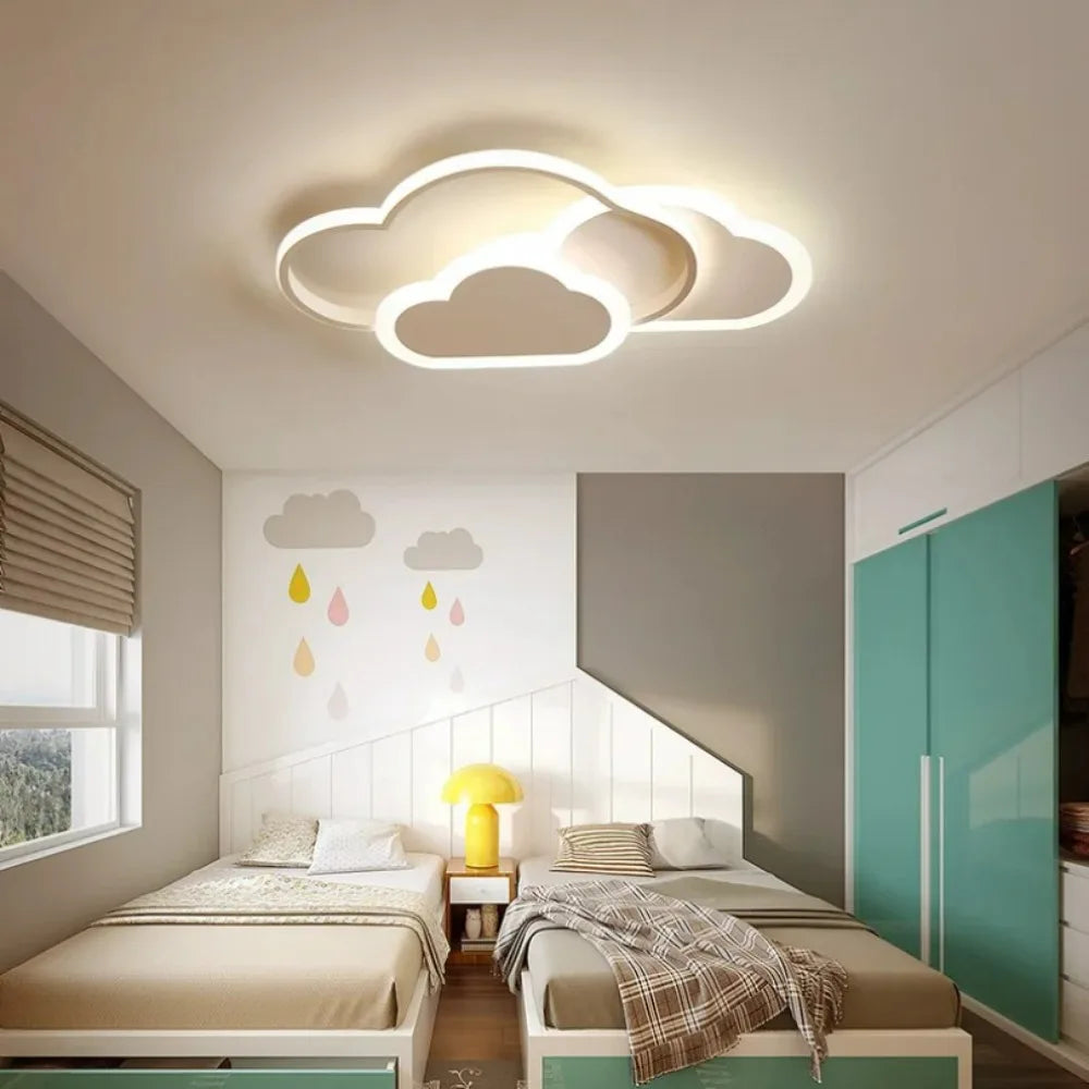 plafonnier led moderne pour enfants décoration maison - vue 2 sur 10