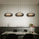 lampe led suspendue nordique en verre pour décoration intérieure cordon réglable