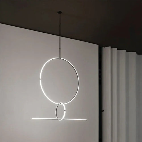 lustre nordique led pour décoration créative de la maison