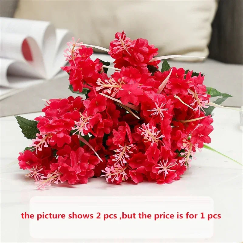 bouquet de jacinthes artificielles pour décoration florale élégante - vue 13 sur 13