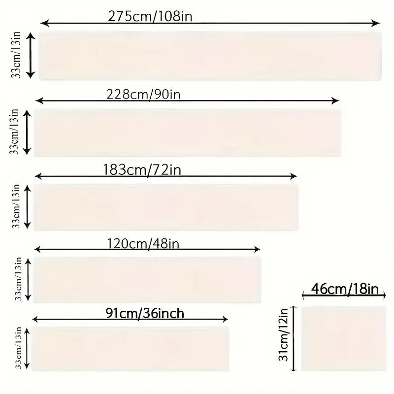 Chemin de table motifs rayures abstraites style minimaliste - vue 6 sur 6