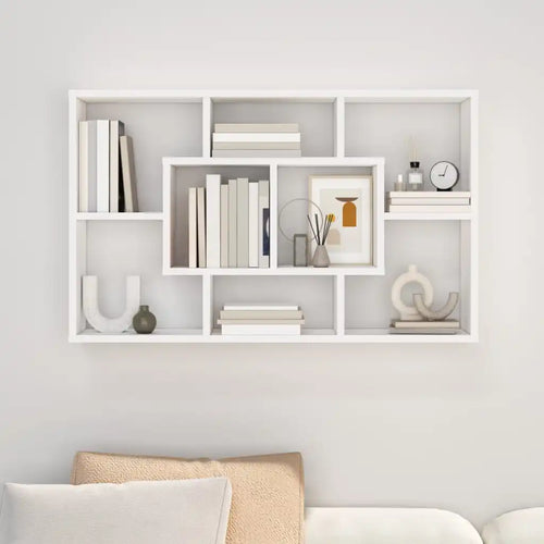 étagère murale en bois ingénierie moderne design simple pour intérieur