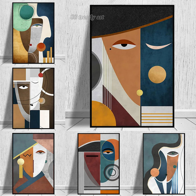 peintures abstraites modernes pour décoration artistique intérieure