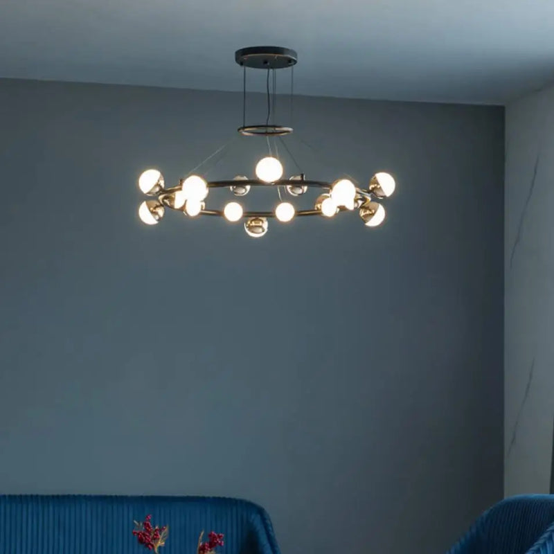 suspension led design moderne cordon réglable 	 créative