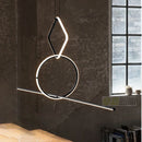 lustre nordique led pour décoration créative de la maison