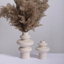 vase en céramique moderne décoration spirale pot à fleurs