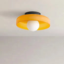 Plafonnier LED Vintage en verre à tête unique