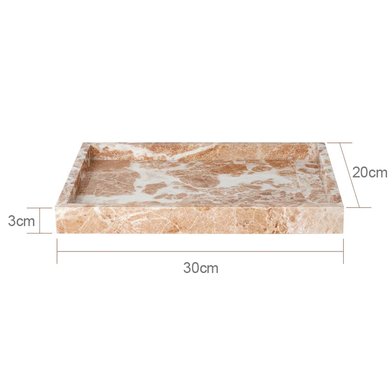 ensemble daccessoires en marbre naturel pour salle de bain - vue 13 sur 17
