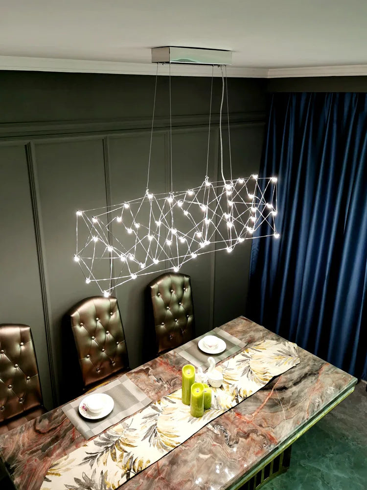 lustre de luxe mantianxing pour restaurant café et magasin