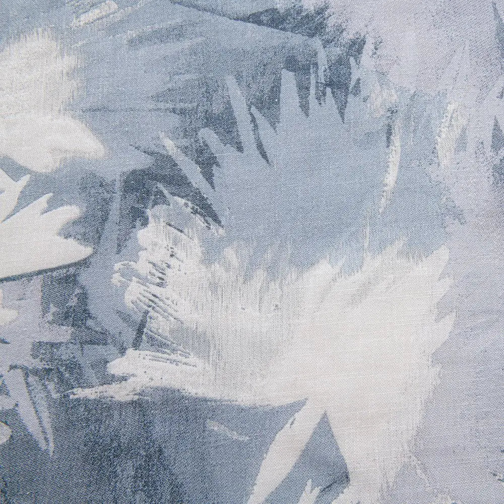 Rideau motif feuilles style naturel pour salon chambre