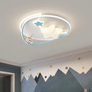 lampe de chambre enfant moderne à protection des yeux étoile créative