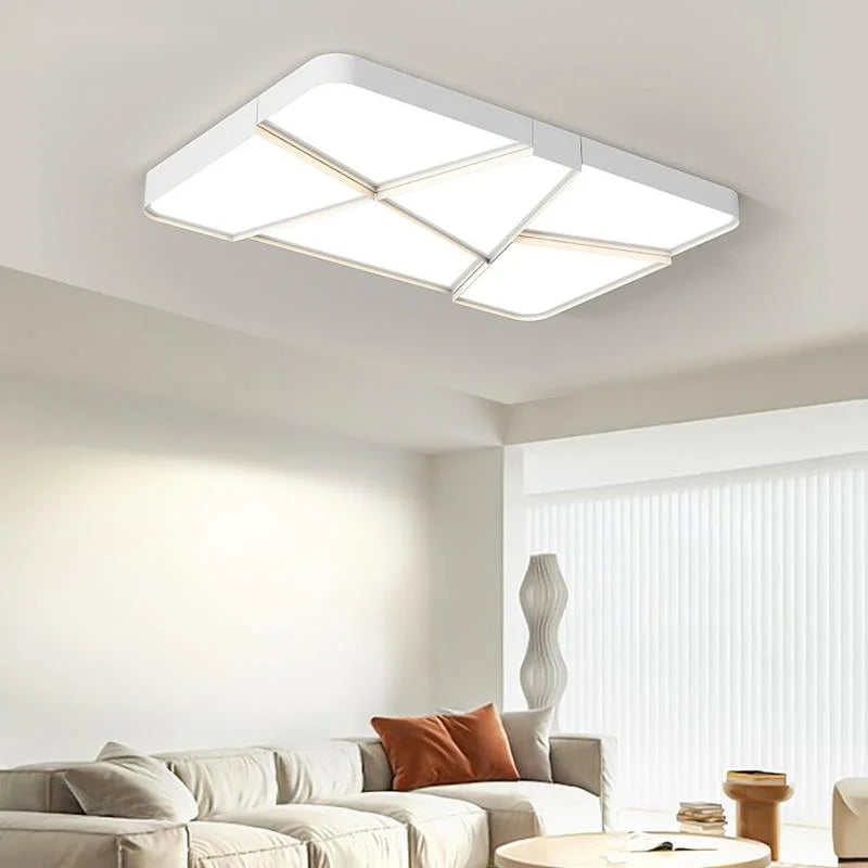 Modern Creative Splicing LED Chandeliers, Used For Bedroom Learning, Living, Dining, Indoor Lighting, Dimmable Home Decoration - vue 2 sur 12