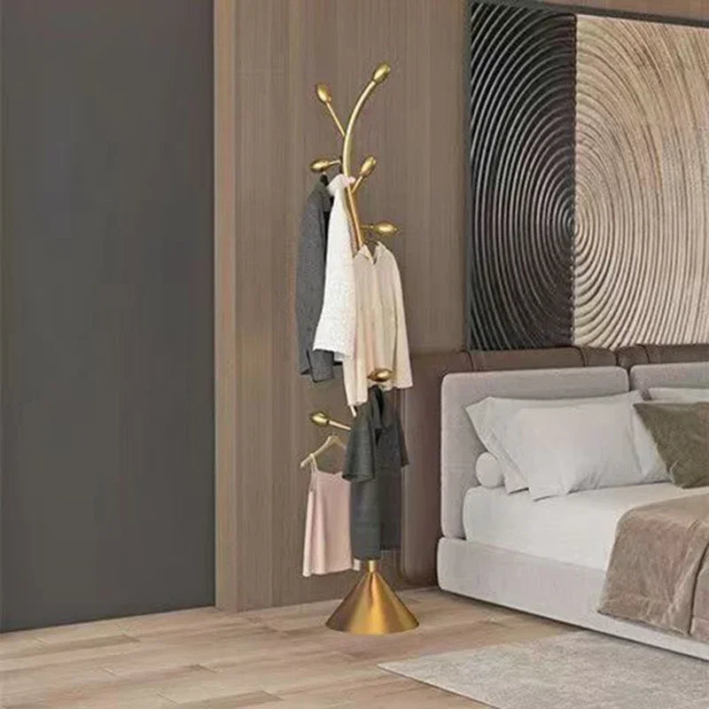 etagère moderne pour vêtements au style industriel élégant - vue 4 sur 10