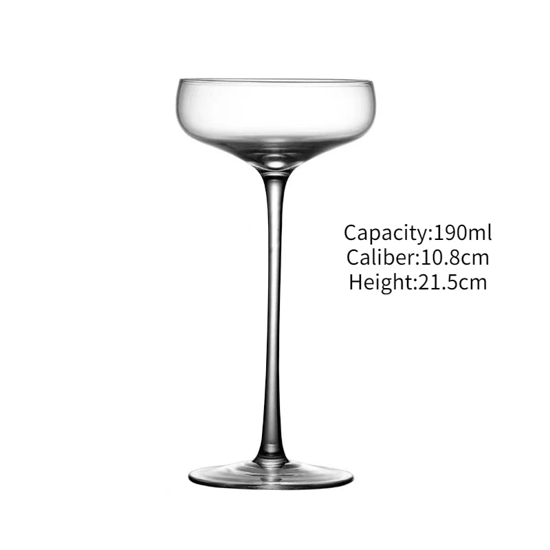 Verre cocktail design créatif pour bar fêtes mariages