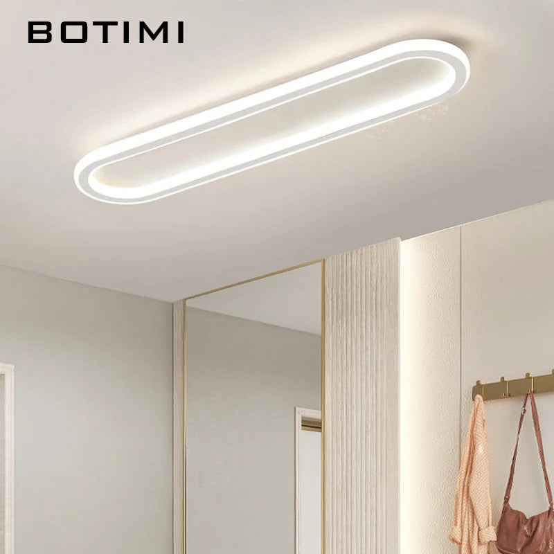 plafonnier piste blanc surface moderne