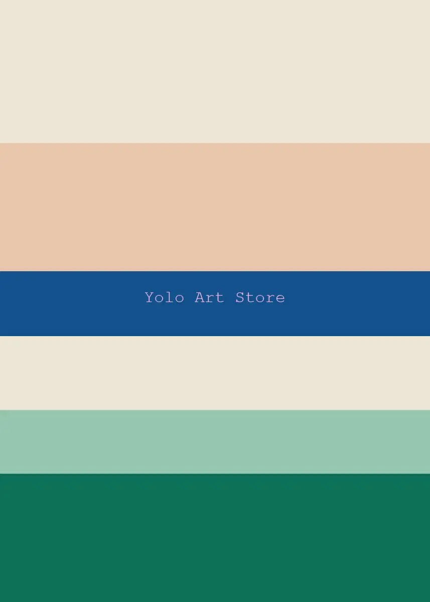 Art mural abstrait et coloré inspiré de mark rothko