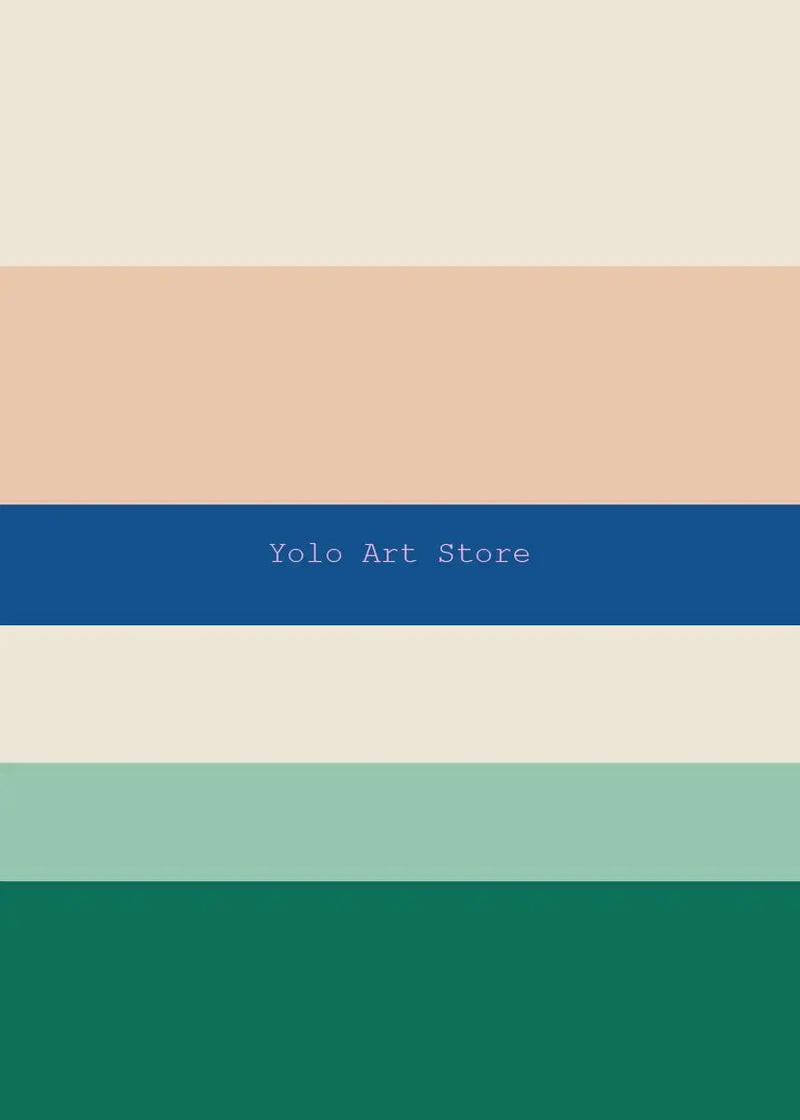 art mural abstrait et coloré inspiré de mark rothko