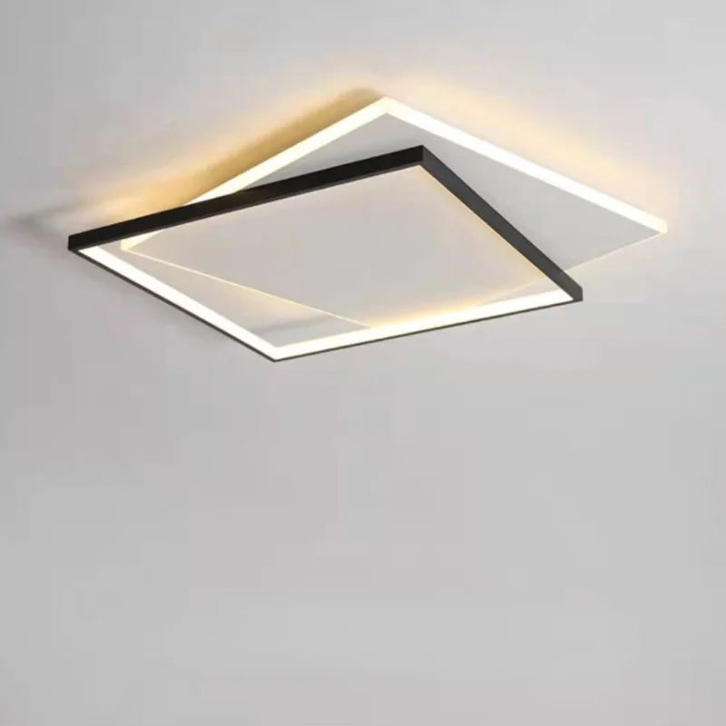 Plafonnier led moderne simple décoration domestique nordique