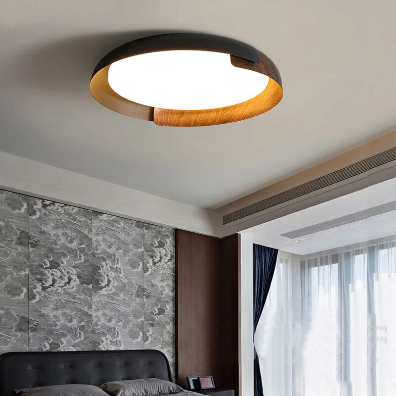 Lampe plafonnier simple moderne wabi-sabi - vue 4 sur 10