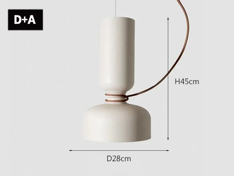suspension nordique moderne à led pour décoration intérieure créative - vue 8 sur 24