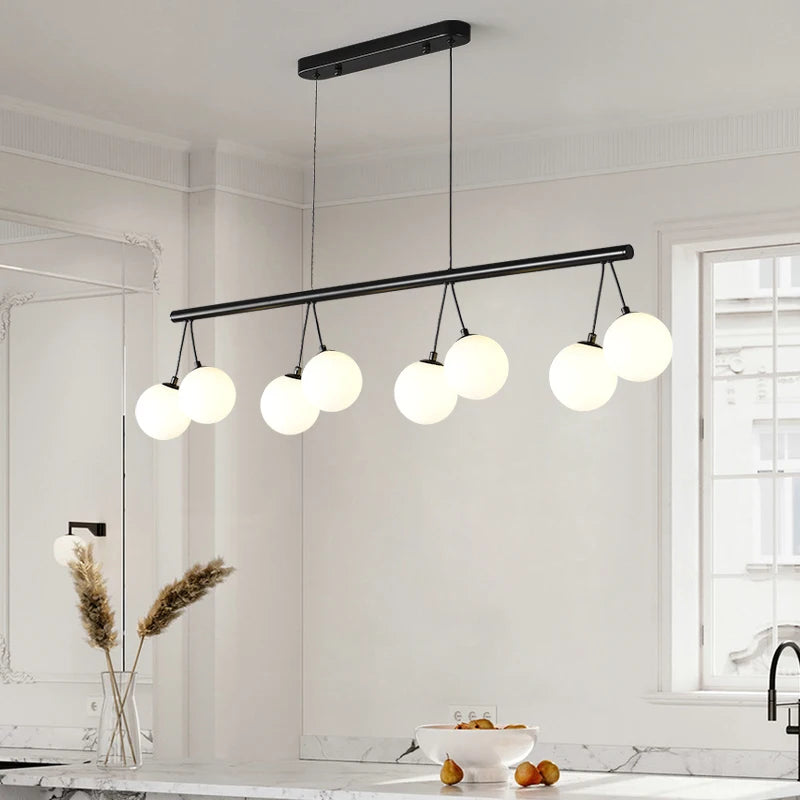 lustre post-moderne éclairage suspendu circulaire réglable design élégant - vue 4 sur 10