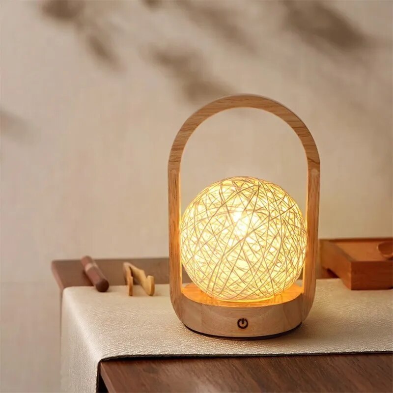 Lampe de Table LED nordique créative avec interrupteur tactile - vue 3 sur 11