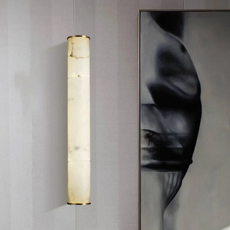 applique murale nordique en marbre pour décoration intérieure - vue 6 sur 11
