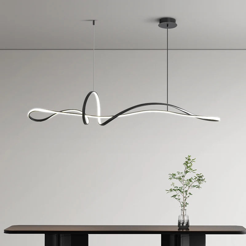 lustre minimal personnalisé nœud papillon éclairage moderne 2023