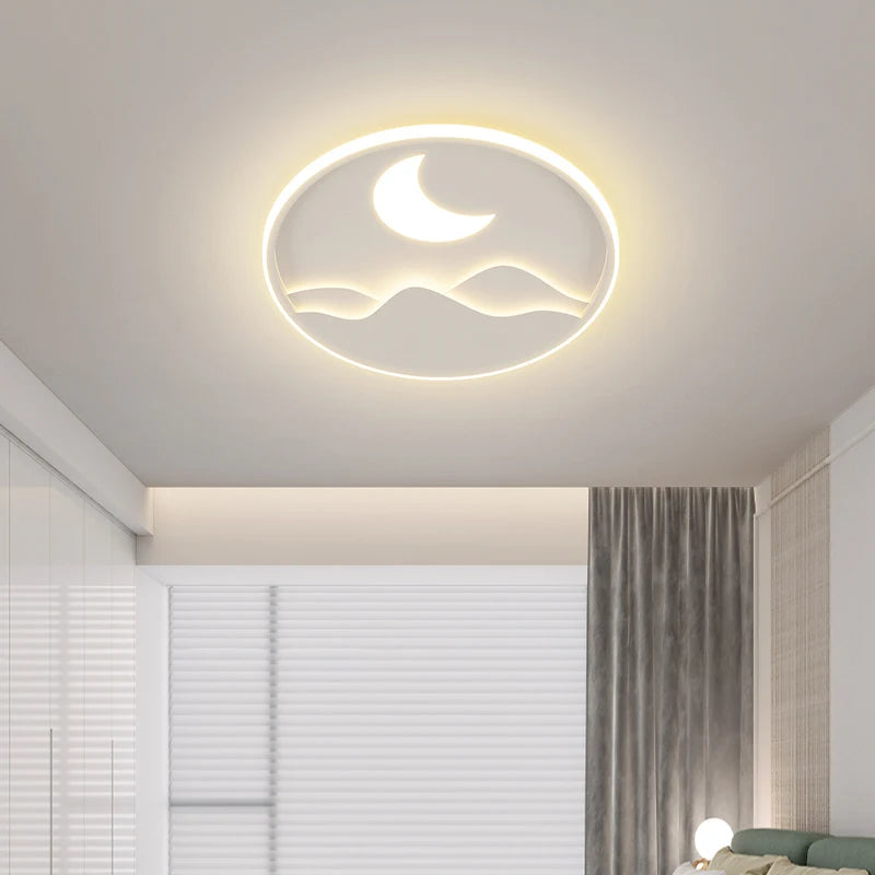 plafonnier moderne à leds pour un éclairage intérieur simple et élégant - vue 7 sur 8