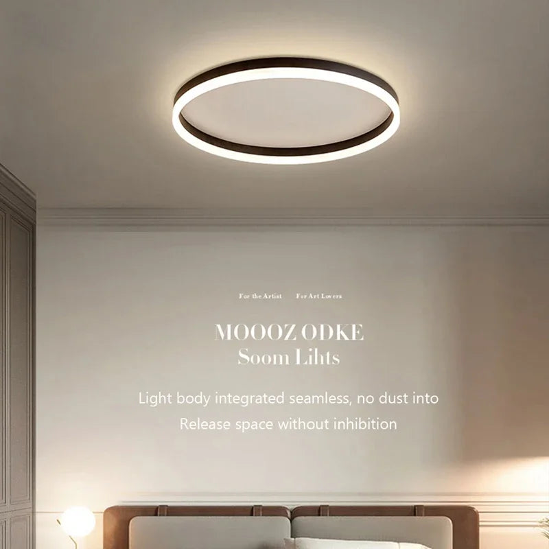 plafonnier moderne à leds pour décoration intérieure élégante et lumineuse - vue 4 sur 16