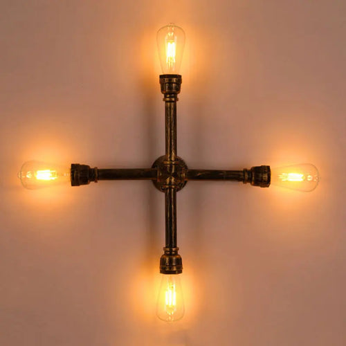 applique murale industrielle rétro pour loft et restaurant