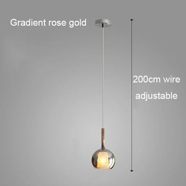 lustre moderne abat-jour en verre pour décoration intérieure - vue 14 sur 15